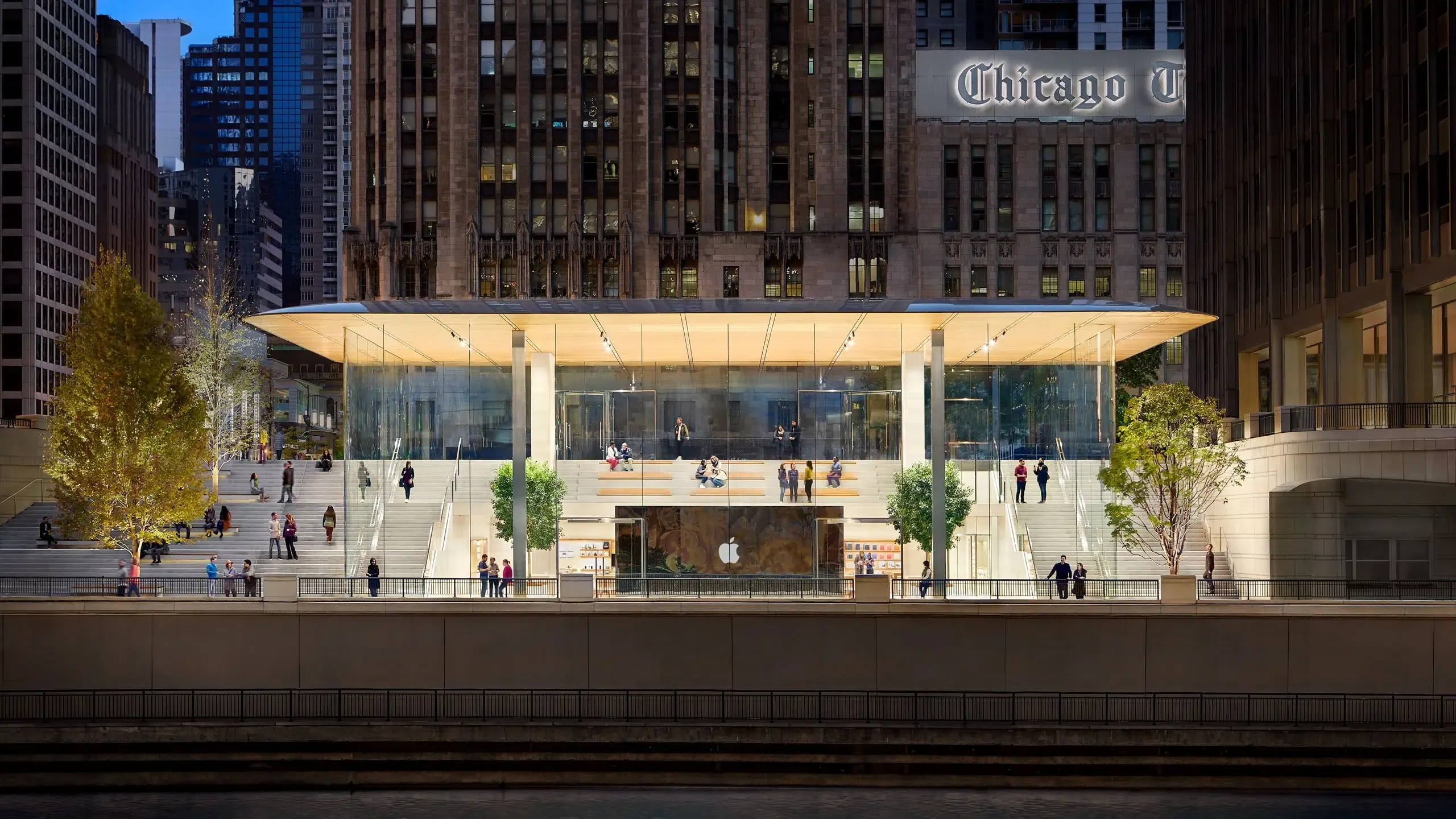 Apple Michigan Avenue — Chicago, EUA 🇺🇸